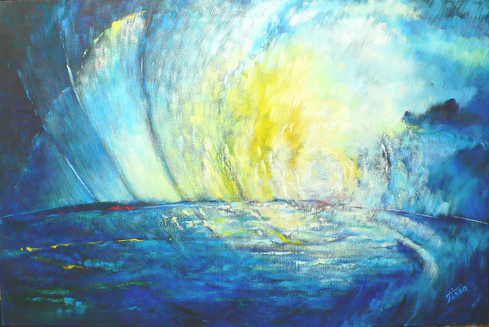 Kora reggel a Balatonon